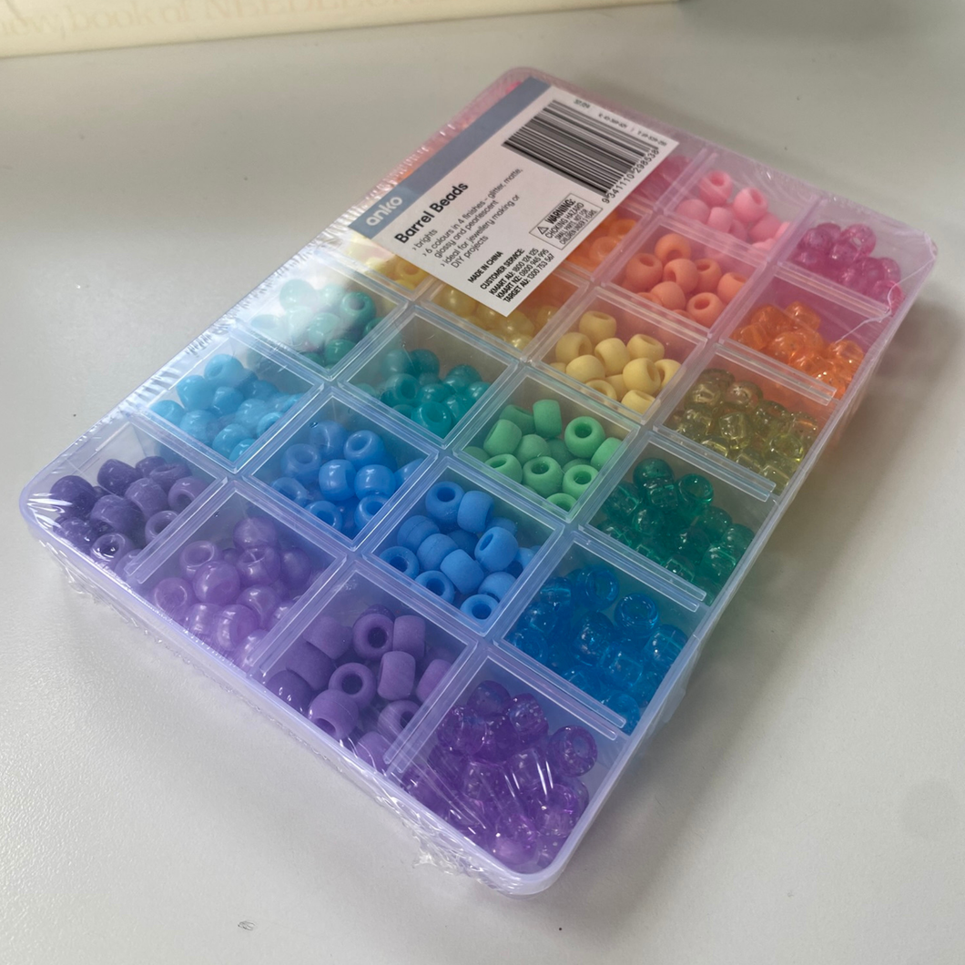 Bright Barrel Bead Set