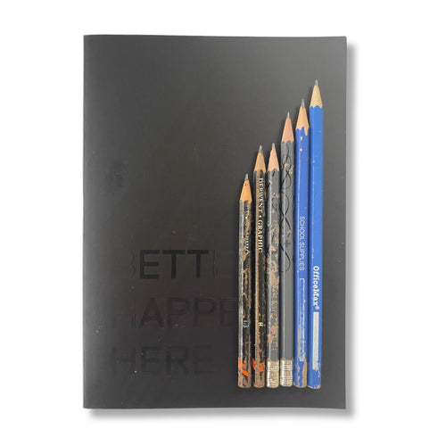 Notebook and 6 Pencil Set