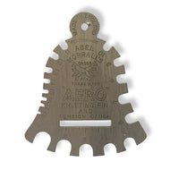Aero Knitting Pin and Tension Gauge