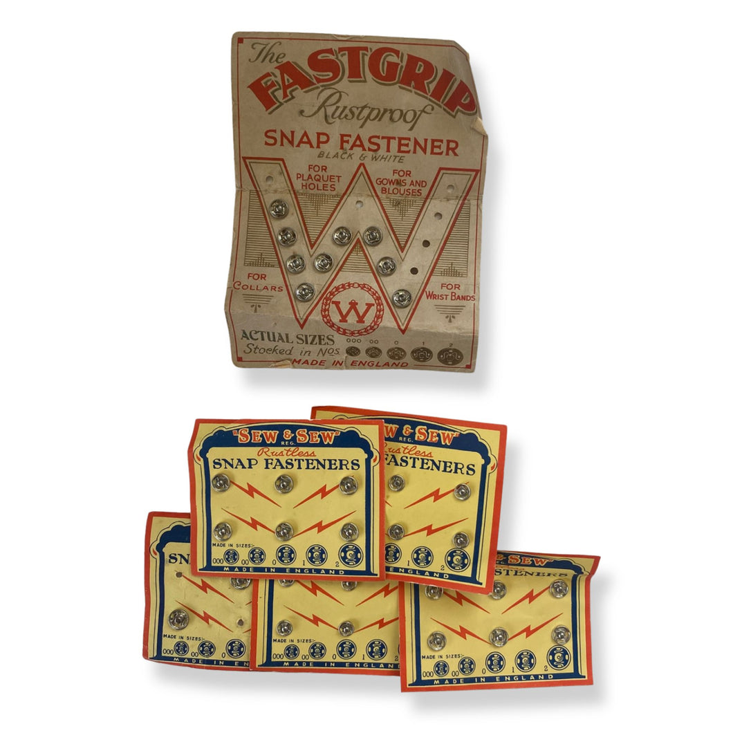 Vintage Snap Fastners