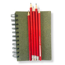Bilt Matrix-Rainforest Notebook and 6 Pencil Set